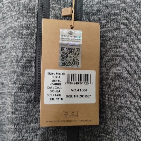 Stormtech Avalanche Fleece Jacket Size 2XL NWT - Picture 5 of 7